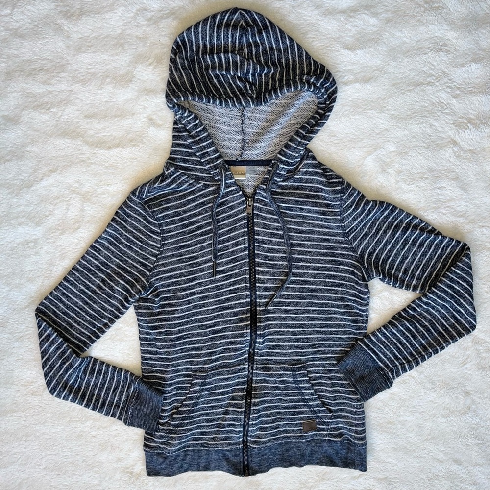 Roxy small hoodie zip up jacket
